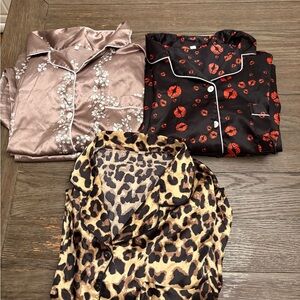 Set of Three Stylish Pajamas